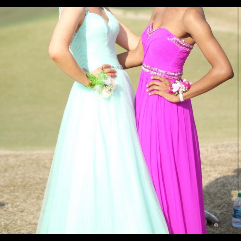 Strapless Prom Maxi Dress